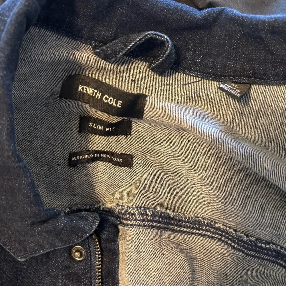 Kenneth Cole Jean jacket size XL - Picture 4 of 5